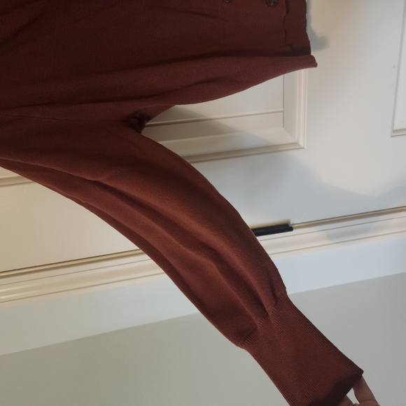 Men's Rust Cardigan by Topman - Picture 3 of 6